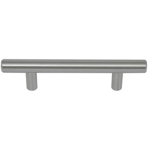 laurey stainless steel melrose bar cabinet pull|Laurey 'Melrose' T.